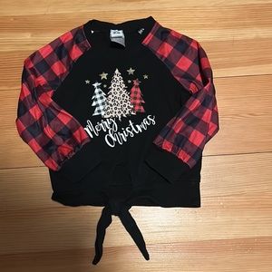 Mia Belle | Kids Long Sleeve Christmas Shirt | Size 4T